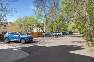 community parking at Pepper Park, rental properties Boulder, CO