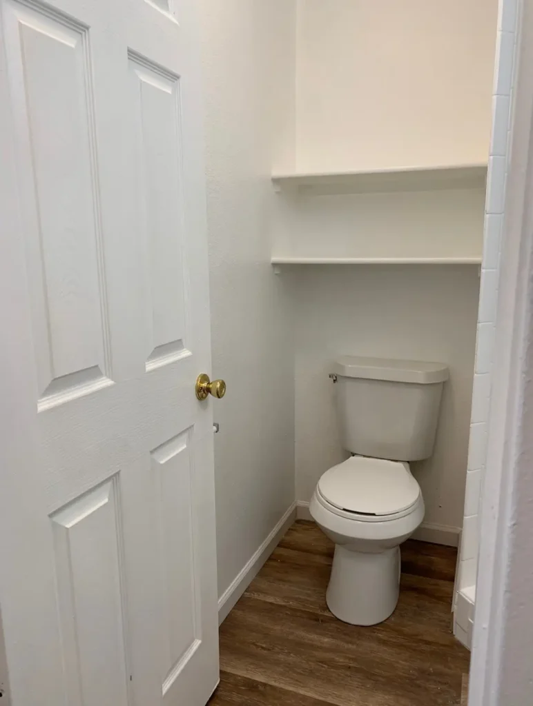 bathroom interior at Grove Street, apartments Boulder, Colorado
