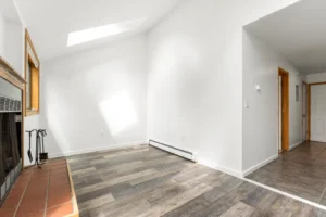 Bright apartment interior at Canyon Crest, apartments in Boulder, Colorado for students