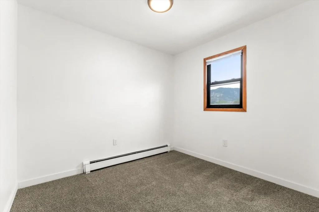 Spacious bedroom at Canyon Crest, apartments near CU Boulder