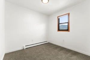 Spacious bedroom at Canyon Crest, apartments near CU Boulder