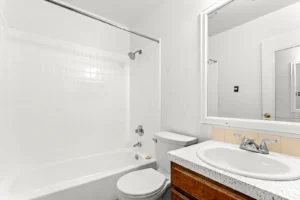 Bathroom at Canyon Place, Boulder, CO apartments