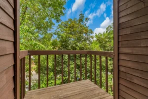 Balcony view at South Street, apartments near University of Colorado Boulder