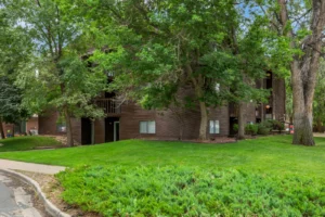 Community greenery at South Street, best apartments in Boulder, CO