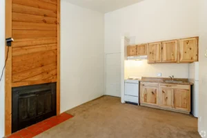 Apartment interior at Spruce Street, student apartments Boulder, CO
